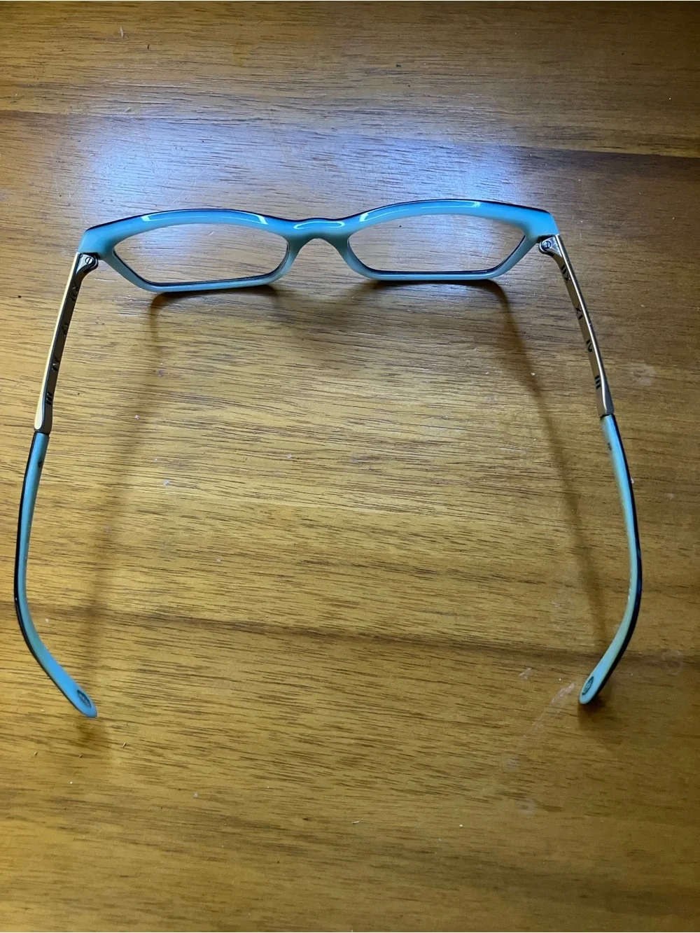 TIFFANY & CO Reading Glass Frames 2103B 8055 Black On Tiffany Blue